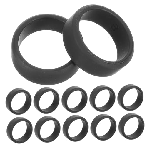 Anillos de silicona resistentes 50 piezas para hombres miniatura 1