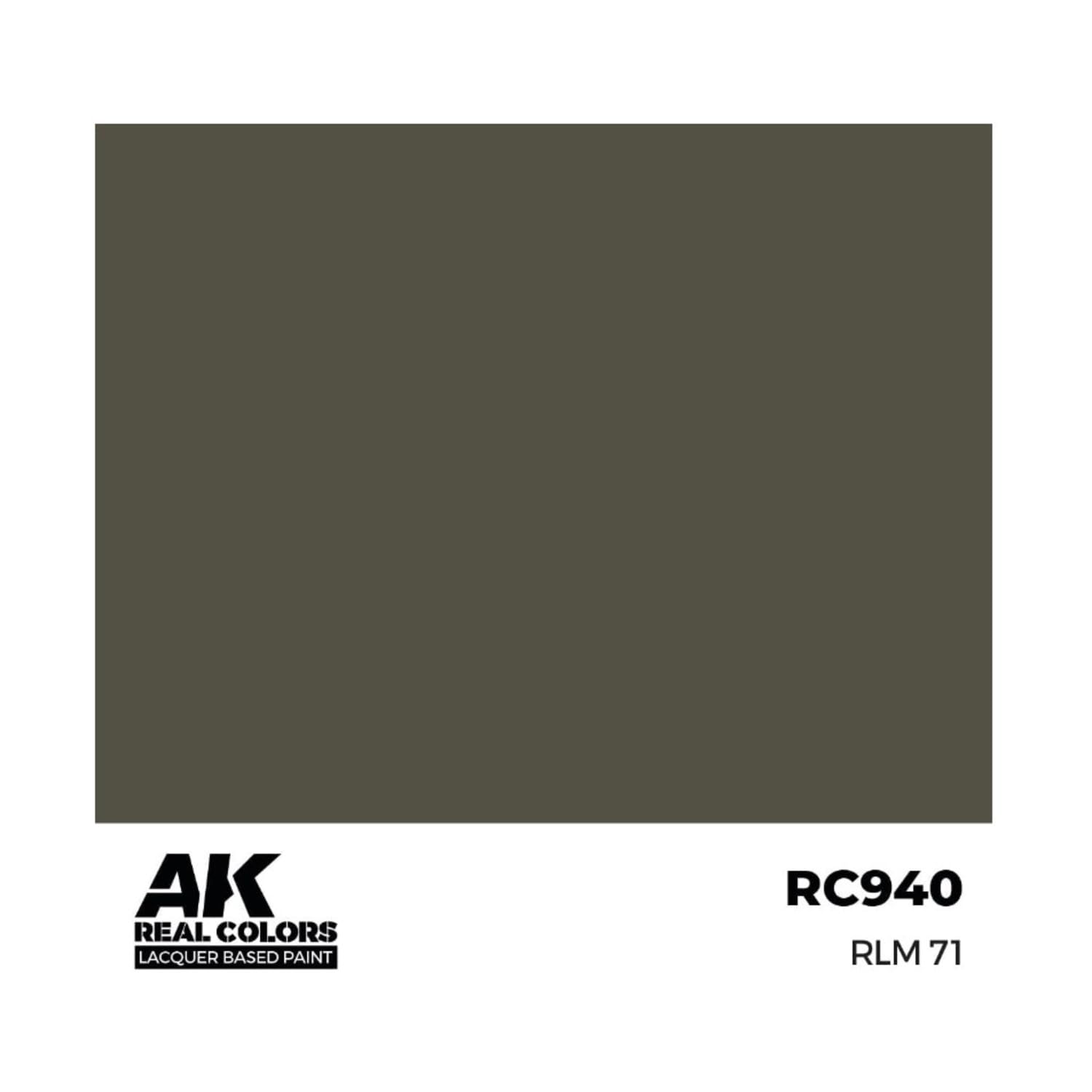 AK Interactive RC940 RLM 71 17ml Real Colours Lacquer Paint