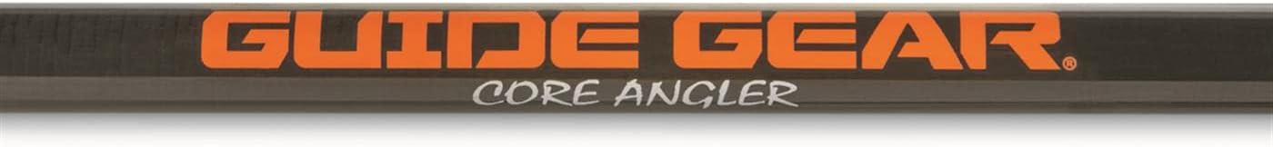 Guide Gear Core Angler Finesse Spinning Fishing Rod, 6 Foot 6" Length Pole, Medium Light Power, Fast Action, Fishing Gear