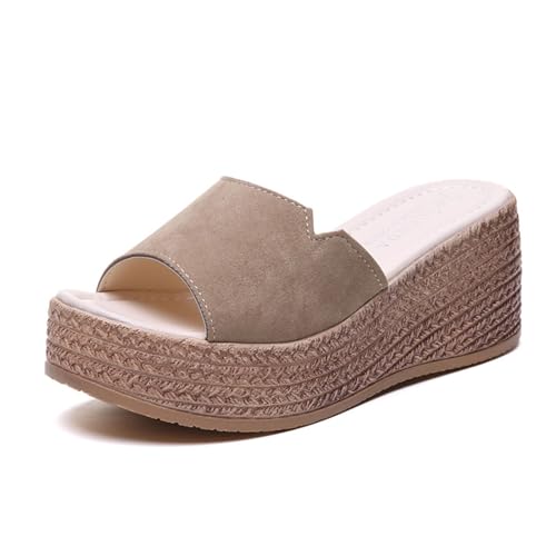 ENEN 2024 Sandalias Cuña Mujer Verano, Sandalias de Verano Mujer Comodas y Elegantes Sandalias de Cuña con Punta Abierta Zapatos Cuña de Plataforma para Playa y Piscina ENEN 2024 Sandalias Cuña Mujer Verano, Sandalias de Verano Mujer Comodas y Elegantes Sandalias de Cuña con Punta Abierta Zapatos Cuña de Plataforma para Playa y Piscina