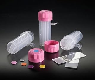 LockMailerâ„¢ Microscope Slide Jar, Simport Scientific, Magenta, 12mL (500/case)