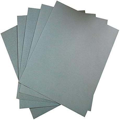 10pcs Abrasive Sandpaper 4000 Grit Wet Dry Waterproof Polishing Sand Paper for...