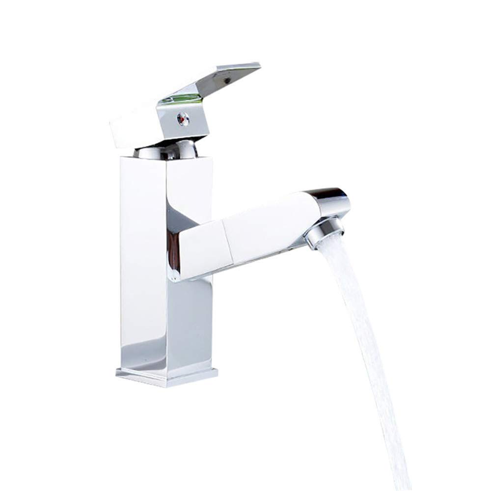Robinet de cuisine rétractable pour nettoyer l'évier sans éclaboussures