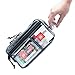 Rough Enough TSA Approved Clear Toiletry Bag Makeup Cosmetic Bag Organizer Toothbrush Case for Shaving Kit Bathroom with Zipper for Men Women Boy Girl Travel Accessories Essentials Trip Airport