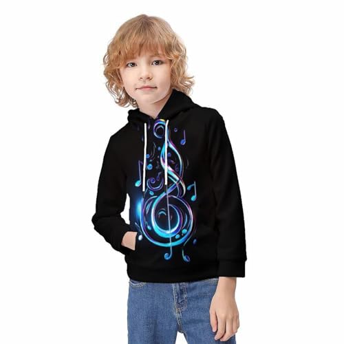 Sweat à capuche Cassette Audio 3D cadeau original pour ado de 13-15 ans look d'hiver - 3