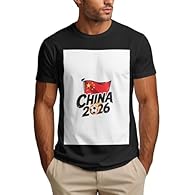 Material: This China print T-shirt is made of cotton material, which is soft, comfortable, and sweat absorbent. Has slight elasticity Product performance: Soft and comfortable to the touch. Printed with personalized prints and colors, the pattern is ...