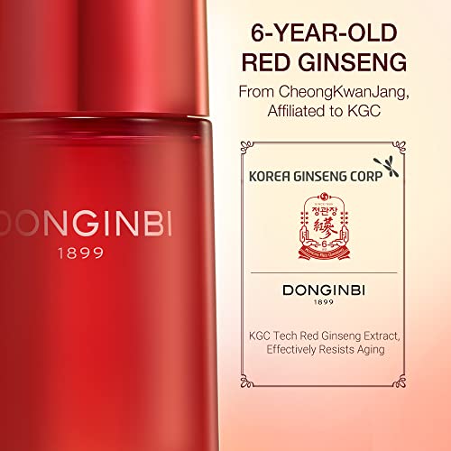 Donginbi Red Ginseng Essential Skin Care Set - Firming Moisturizer(1.69 floz), Hydrating Toner(2.37 floz), Korean Red Ginseng Essence(2.37 floz), Pore Cleaner(1.69 floz), Korean Skin Care — view 6