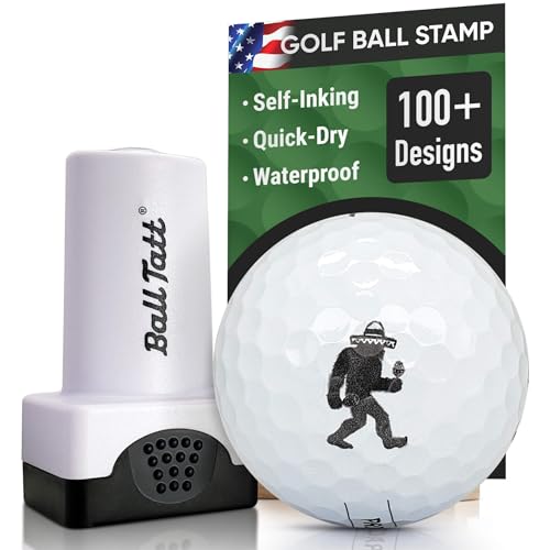Ball Tatt Golf Ball Stamp Self-Inking Marker