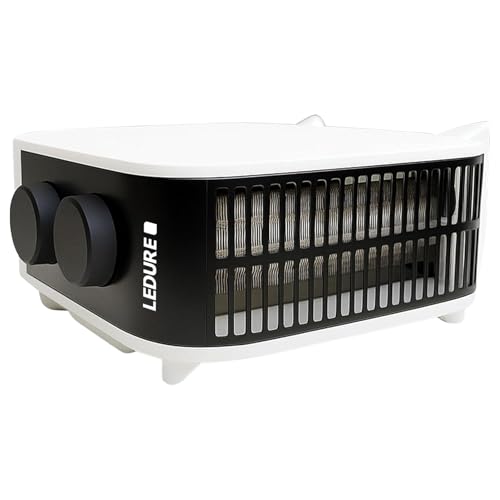 Image of LEDURE 2000W Velar Turbonite Fan Room Heater with Overheat Protection & Turbo Fan Blower | Dual Heat Settings & Adjustable Thermostat | Indoor Outdoor Electric Room Heater | 1 Year Warranty