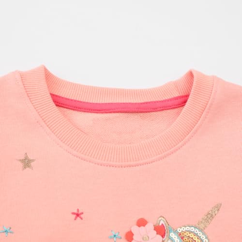 Image of Hongshilian Unisex Kids Cute Cartoon Cotton Sweater Shirt