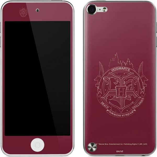 Skinit Decal MP3 Player Skin Compatible with iPod Touch (5th Gen&2012) - Officially Licensed Warner Bros Hogwarts Crest Design