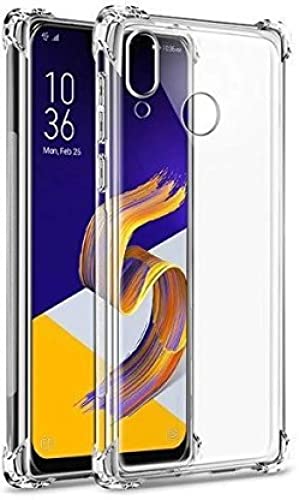Image of Hybrid Clear Back Case Cover for Asus Zenfone 5Z (ZS620KL) | Shockproof Design | Camera Protection Bump | Bumper Case Cover for Asus Zenfone 5Z (ZS620KL) (Transparent)