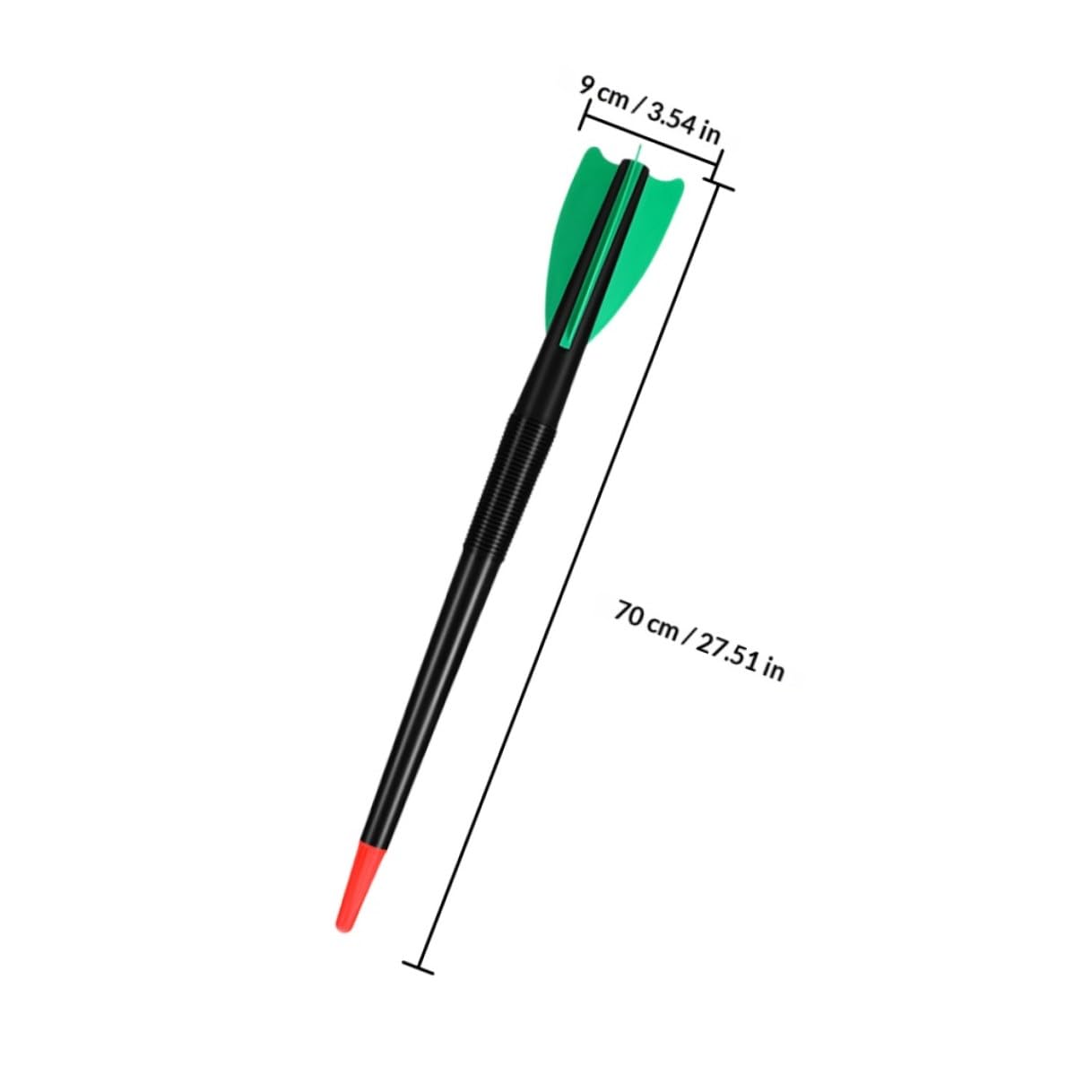 Alasum Javelots Améliore la Technique de Lancer 250 Grammes en Plastique Souple 2pcs Légers pour Entraînement et Compétition et Adaptés aux Garçon et Filles et Adultes