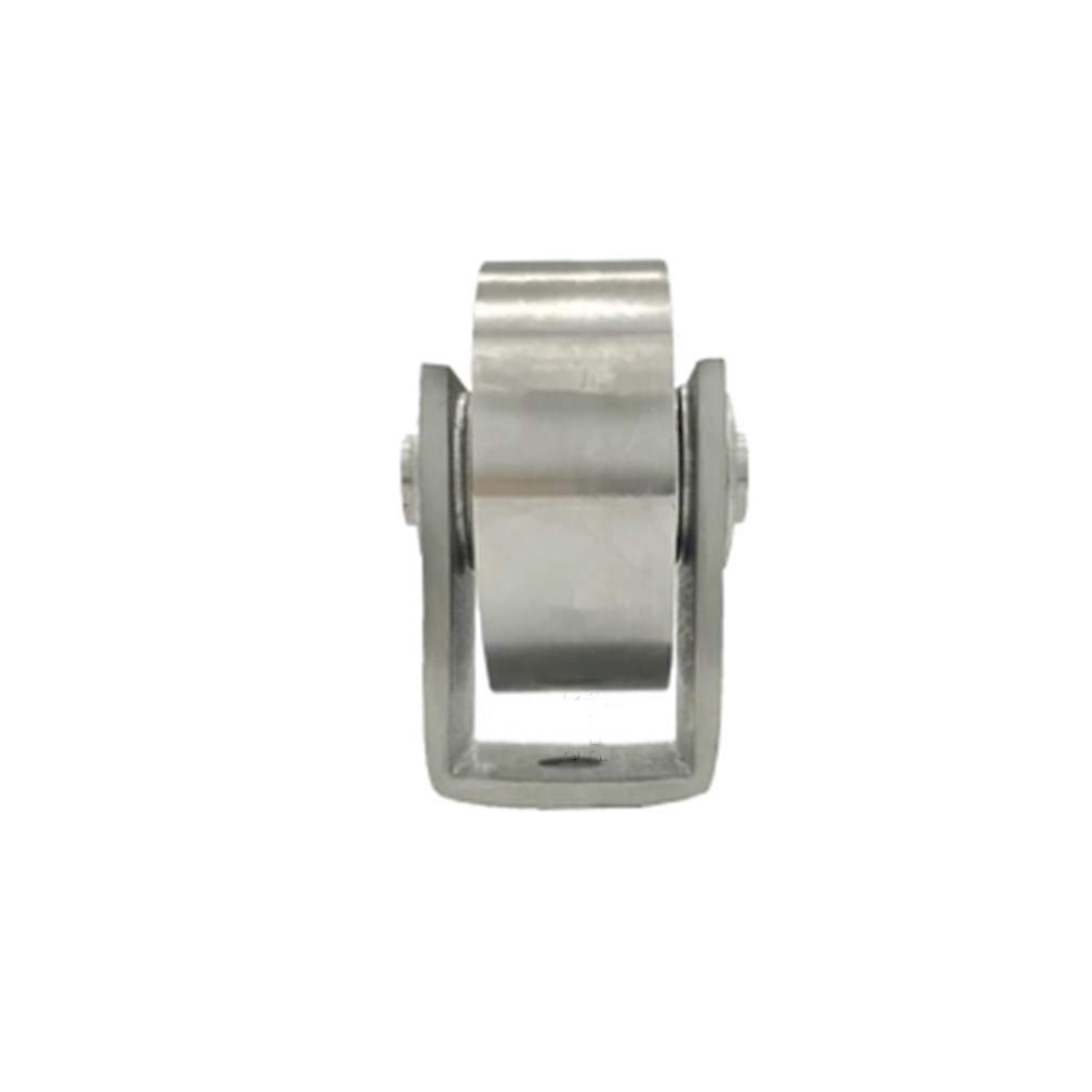 Rouleau directionnel en acier inoxydable durable pour porte coulissante