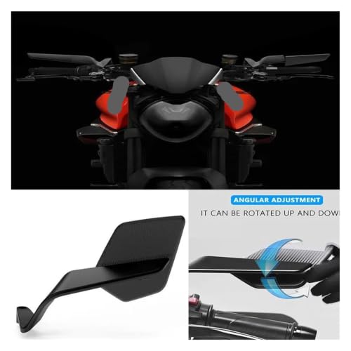 Espejo Retrovisor Lateral aerodinámico con alerones Stealth para moto Duke 3