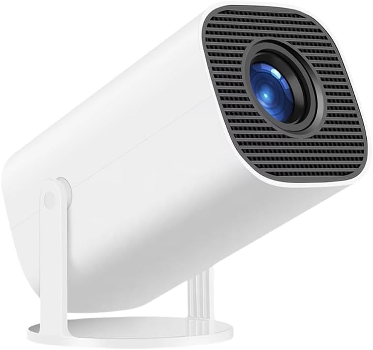 Smart Projector with Android 11 OS, 4K Support & 720P Native Resolution, WiFi 6 & BT 5.0, Compact Home Theater Projector for Streaming, Gaming, Movies, Wireless Screen Mirroring, for 4K UHD Content