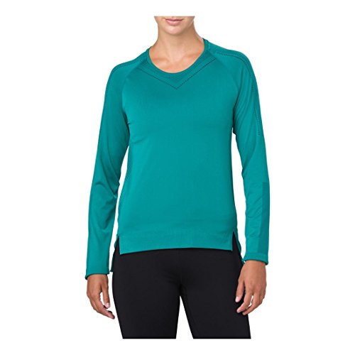 Preisvergleich Produktbild ASICS Damen Nahtloses Langarmshirt, Damen, seeblau, Medium