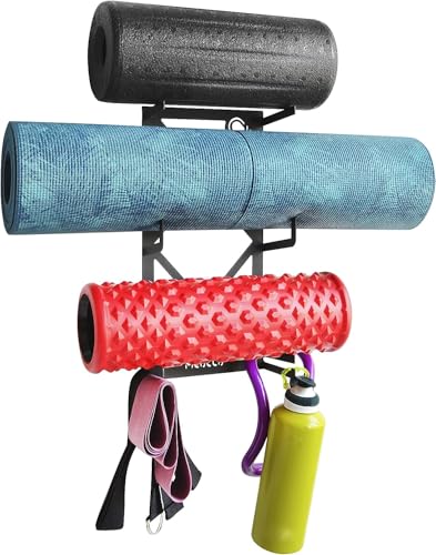 Wandhalterung für komplette Yoga- und Pilatesausrüstung, 100 %...