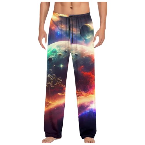 Pantalon de sport homme baggy en coton léger pour le jogging et casual