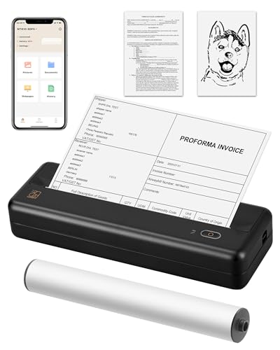 Amazon.co.jp: HPRT MT810 A4モバイルプリンター 小型 持ち運び