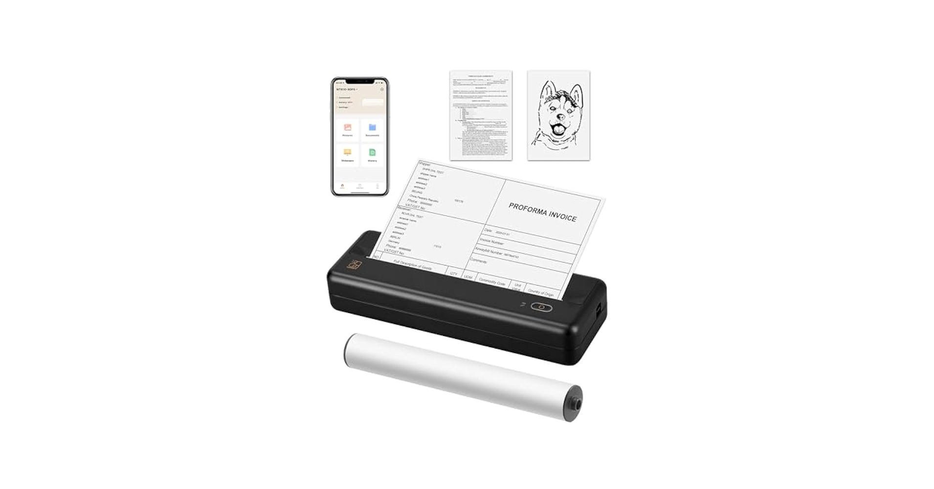 HPRT MT810 A4 A5 モバイルプリンター Amazon.co.jp: HPRT MT810 A4 モバイルプリンター サーマル