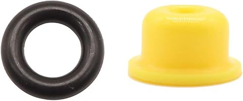 Miniatura 4 de (8 juegos) Los kits de sellos de inyector de combustible incluyen juntas tóricas, tapas de pintle, espaciadores y cestas de filtro, juego de