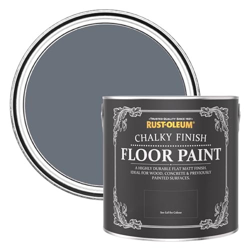 Rust-Oleum Scratch-Resistant Floor Paint in Chalky Finish - Seascape 2.5L