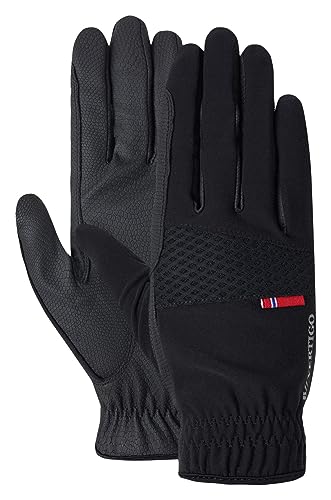 HORZE B Vertigo Renee All Season Flexi Riding Gloves - Anthracite - 10