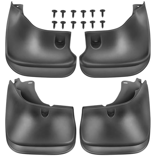 Image of SCITOO Splash Guards Mud Flaps Universal Vehicle Wheel Fender Fits for Toyota Corolla 1992-1999 Sedan (Not Fit Corolla Ceres or Sprinter Marino Model)