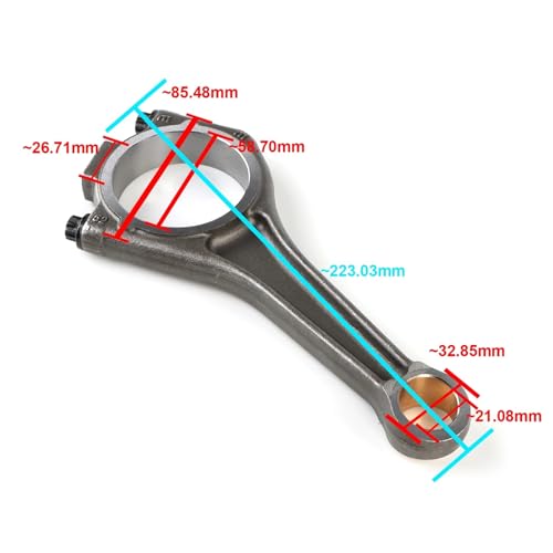 Bielas motor AJ126 V6 3.0 solución para reparación de ruidos en bloque Jaguar 3.0L 5