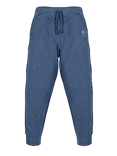 Image of KiddoPanti 100% Cotton Track Pants for Boys & Girls | Soft Single Jersey Fabric | Elastic Waist with Drawcord | Full Length with Rib Hem & Pockets | Joggers and Lowers for Kids