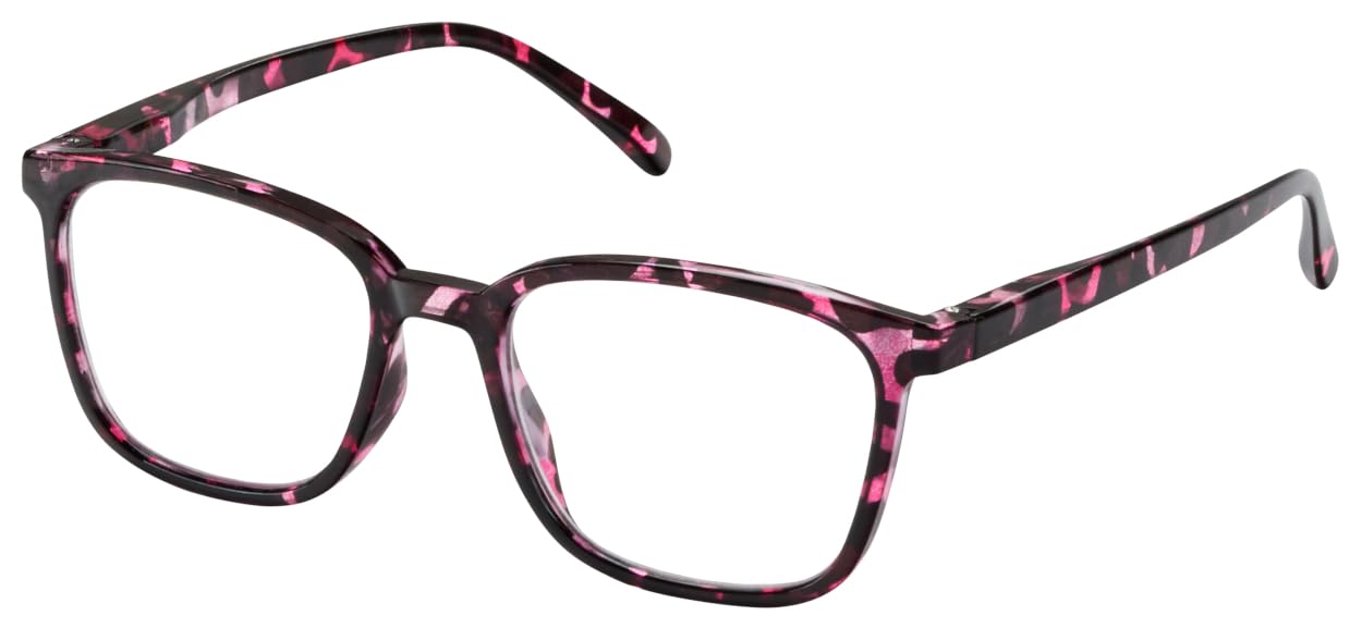 Remaldi Women's Portland Reading Glasses, Fuchsia, 1.25