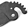 Anvil Lopper Replacement Blade - Large Coated Alloy Steel Blade for Double Ratcheting Anvil Loppers for Tree Trimming Heavy Duty Pruners - Gardening Tools by Kings County Tools