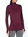 AURIQUE Top para Correr de Manga Larga con Media Cremallera Mujer, Morado (Pickled Beet), 42, Label:L
