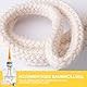 ATSGJLZN 4 Stück Docht für Öllampen,Öllampe Docht für Lampe Berger Katalytischen,16 cm (Silber)
