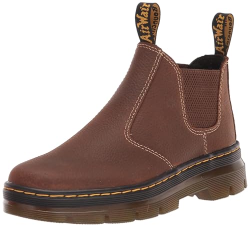 Dr. Martens Unisex Chelsea Boot, Whiskey Pit Quarter, 8 US Men