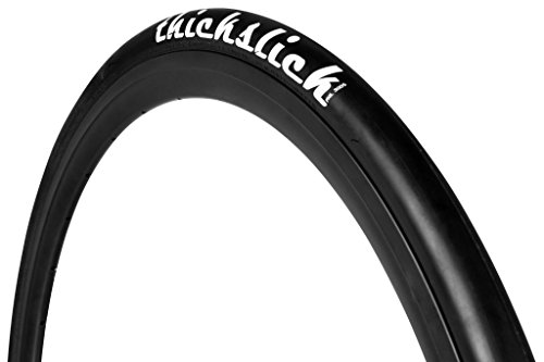 Pure Fix ThickSlick Single Slick City Tire, 700Cx28c, Black