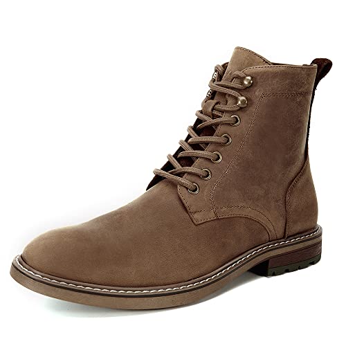 Image of Arkbird Men's Motocycle Combat Boots, Comfortable Stylish Lace Up Fashion Casual Boot For Men