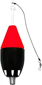 Boia Cevadeira Barão, 36g, Vermelho e Preto, com Suporte e Cordão
