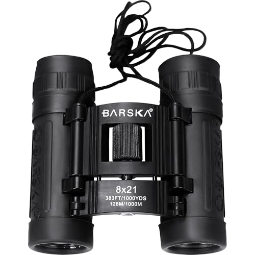 Binoculares compactos Barska 8x21 con prisma Roof miniatura 5