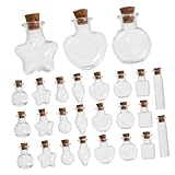 mini botellas de alcohol Botellas de los : se pueden usar para guardar tipo de artículos pequeños, como aretes, etc., para ayudarlo también es una buena decoración, pequeño frasco de vidrio