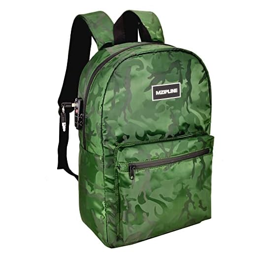 Best luggage tp orevent bedbugs MZIPLINE Smell Proof Travel Backpack