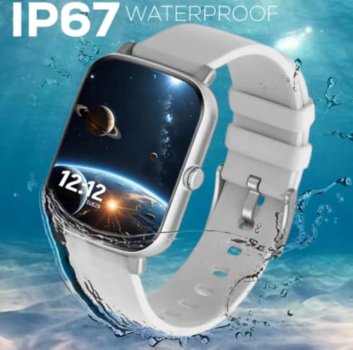 Image of H8 Pro Max Smartwatch with 1.83 inch HD Full Touch Display, Bluetooth Calling (BT 5.1), Heart Rate, SPO₂ & Blood Pressure Monitor, Multi Sports Modes(Gray)