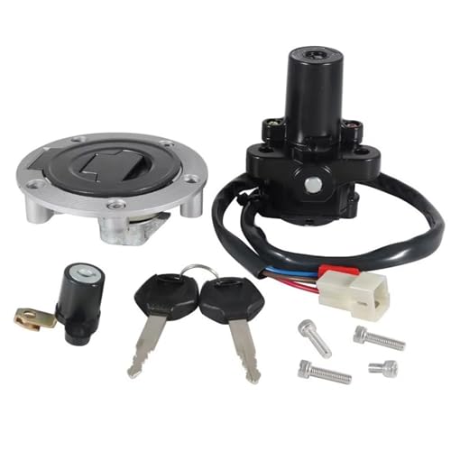 Bouchon réservoir carburant et interrupteur d'allumage FZ1000 kit verrouillage clé moto FZ1