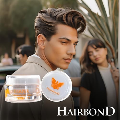 Hairbond Shaper 100ml - A toffee hair paste for men hair products - Endorsed by celebs - Mens hair cream for styling cream - Mens hair wax hair styling products - Hair wax for hair styling short hair