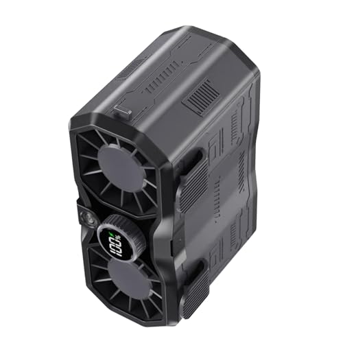 Ventilador de cinturón portátil contra el calor extremo con 15000 mAh 8