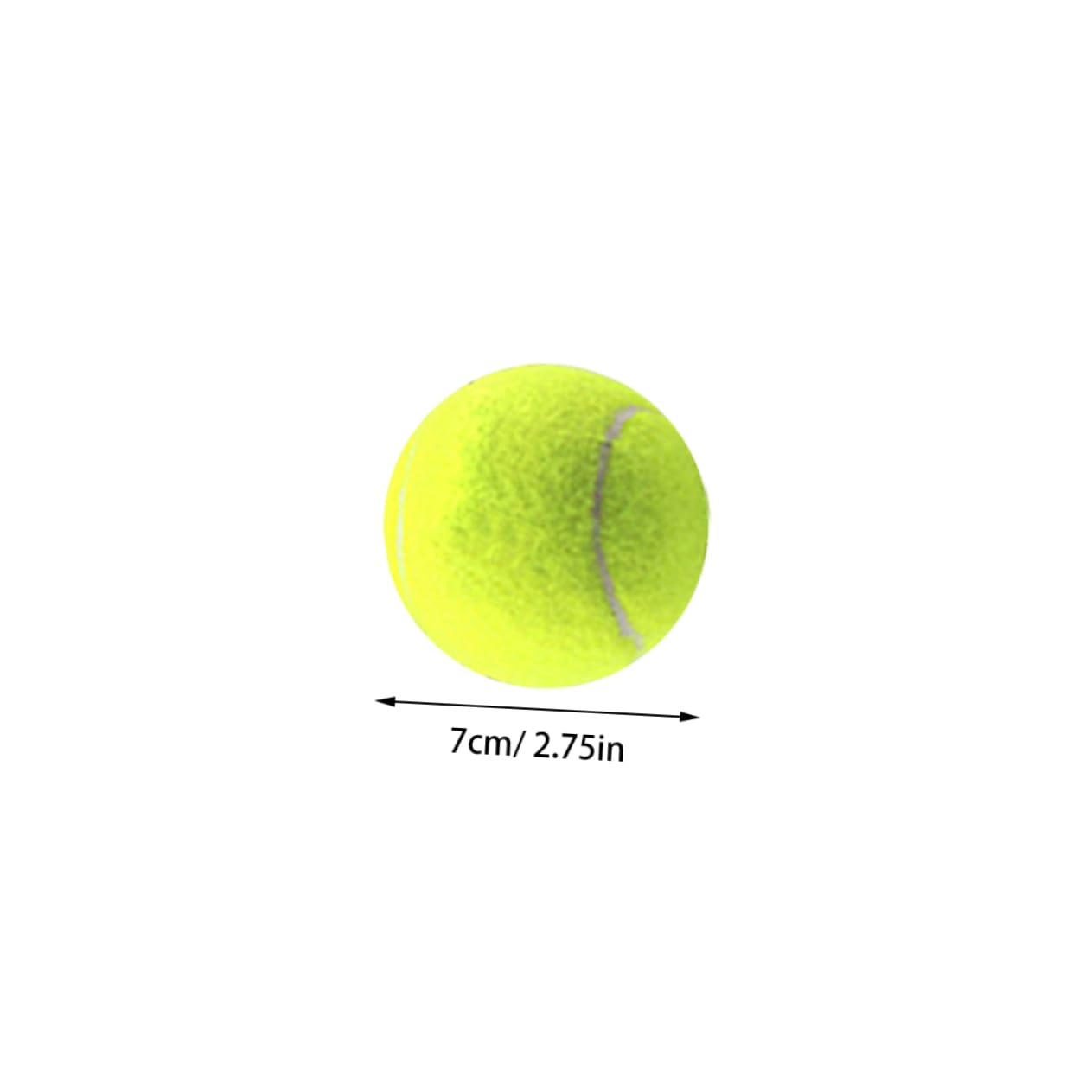 Trainings Tennisbälle aus Gummi für Outdoor Plätze