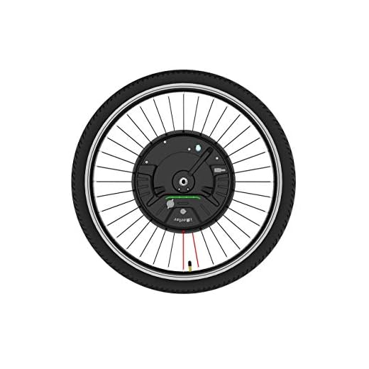 imortor Kit de conversión de Bicicleta eléctrica 3.0 con bateria inalámbrica o Solo un Cable, Todo en uno, 40 km/hy 40 km (LCD + Freno de Disco, Rueda de 29 Pulgadas, Neumático de 2.125 Pulgadas)