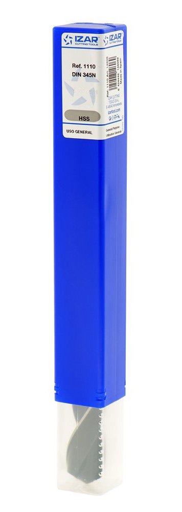 Izar 1110 - Broca helicoidal conico 1110 hss din 345n diámetro 15.75