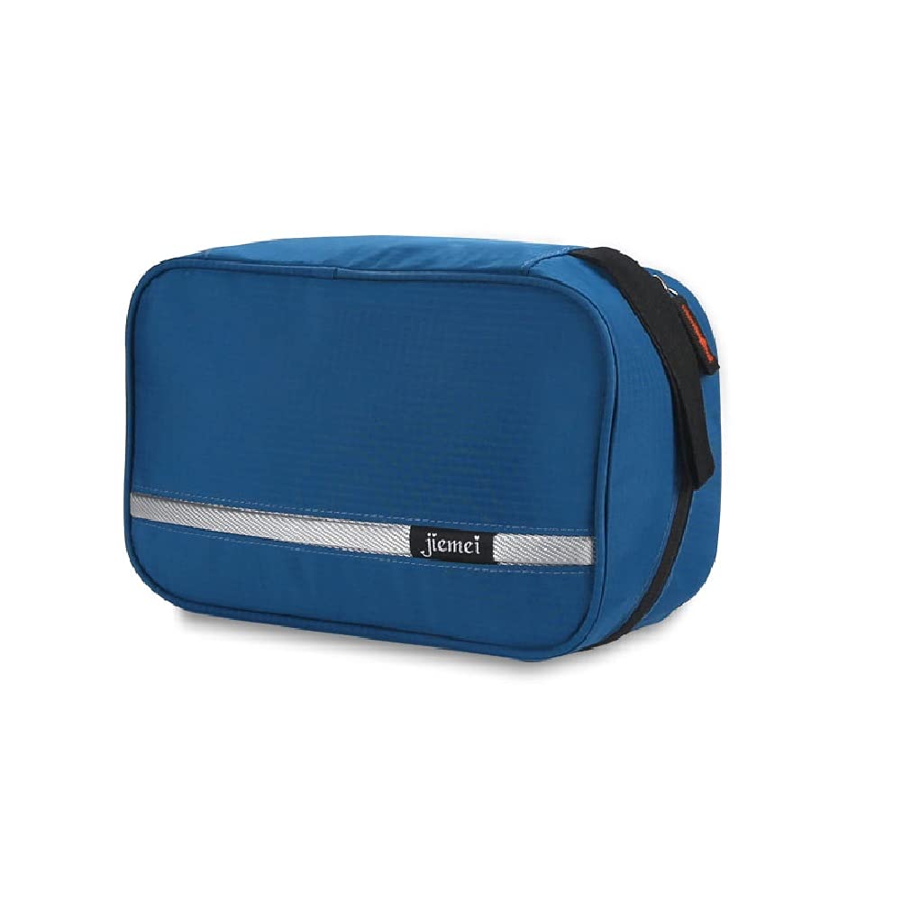 jiemei Hanging Toiletry Bag Waterproof, Travel Wash Bag for Men & Women with 4 Compartments, Foldable Compact Size, Super Durable Fabric — view 9